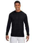 A4 Men's Long-Sleeve Cooling Performance Crew - N3165