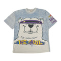 90s Labatt's Blue Light Ice Cool Polar Bear Tee L