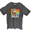 Capybara Bruh Men 3XL T-Shirt Novelty Funny Trendy Silly Black
