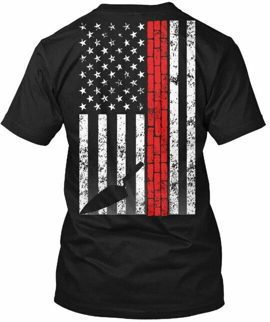Fashionable American Bricklayer Tee Tee T-Shirt Made in the USA Size S to 5XL