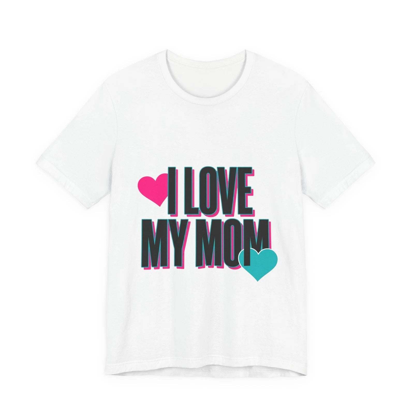 I Love My Mom Tee | Mother's Day shirt, minimalist mom tee