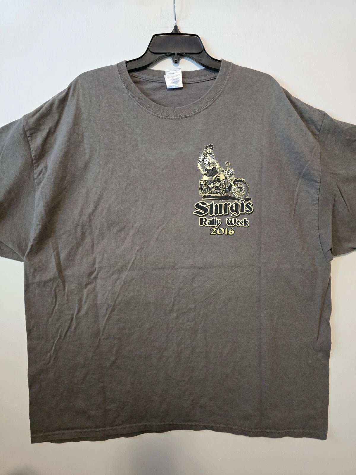 Sturgis Bike Week T Shirt Tee Adult Size 3XL 2016 Black Hills South Dakota Rally