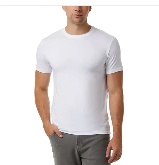 32º DEGREES 3 Pack Men's Cool Tee | White| Small
