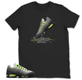 Air Max 95 Big Bubble Neon Yellow Black Cool Grey 2026 OG T Shirt Match Dripping