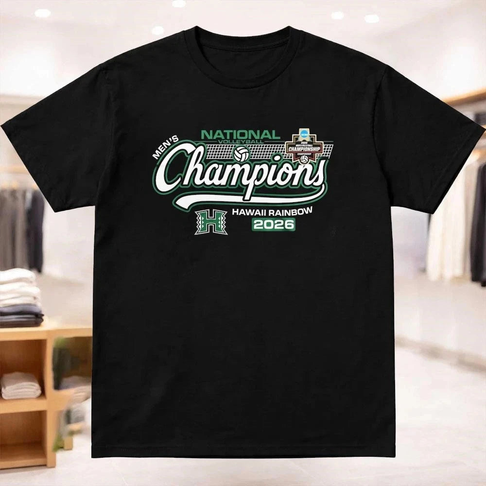 Hawaii Rainbow Warriors NCAA National Champions 2026 Shirt