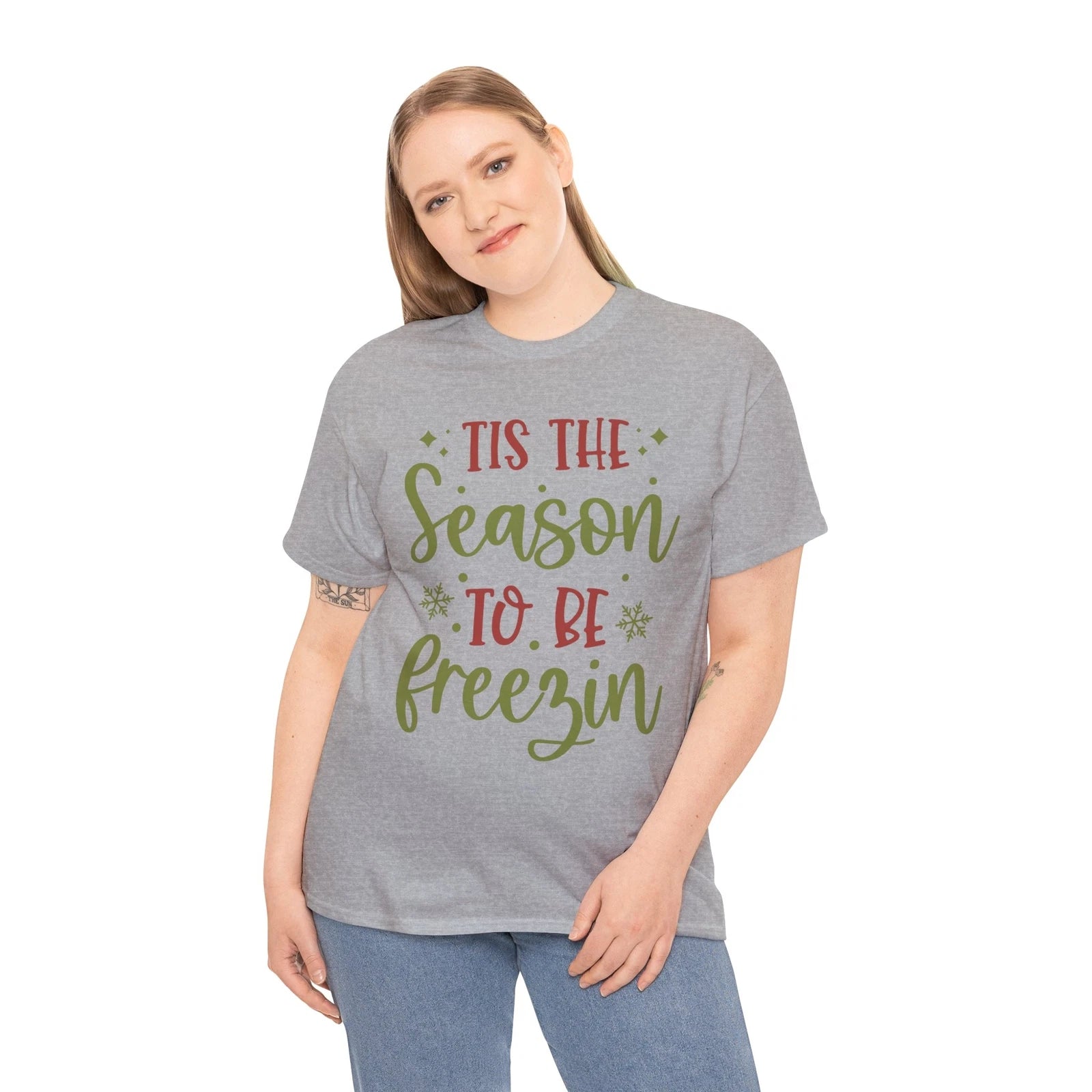 Tis The Season To Be Freezin T-Shirt | Stylish & Comfortable Winter Tee