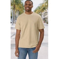 NWT Calvin Klein Mens Refined Knit Crewneck T-Shirt Irish Cream Beige 40EO247 M