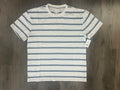 Lucky Brand Men's Striped T-Shirt L NWT Short Sleeve Indigo