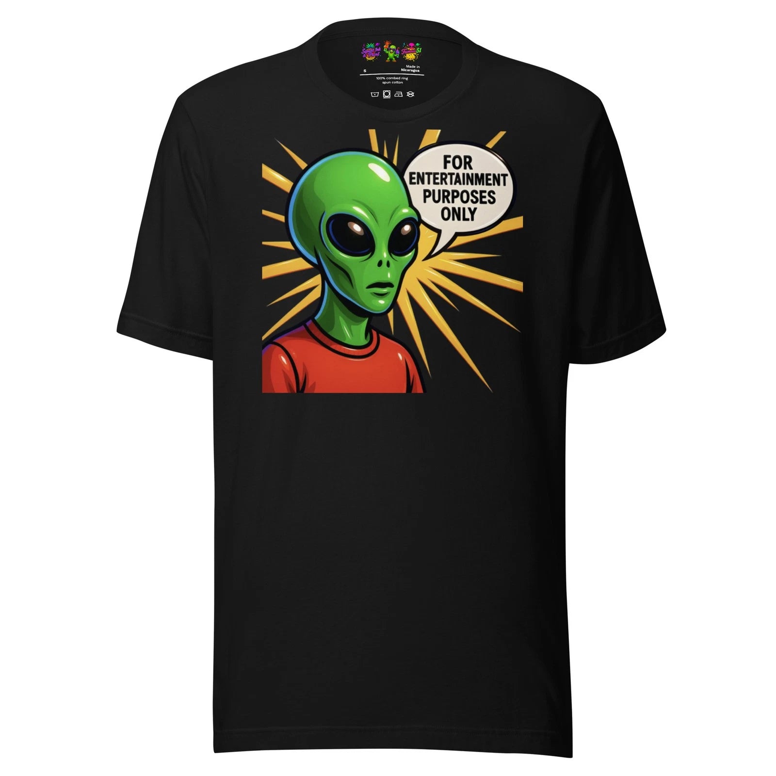 Breaking News Ch 33 | Alien T Shirt | Famous 51 & Premium