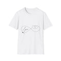 Infinity Lover T-Shirt, Unisex Softstyle Tee, Romantic Gift,  Trendy Love Design