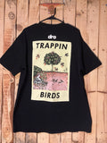 Dro Life Trappin Birds Tee Black Shirt Streetwear Men’s XXL