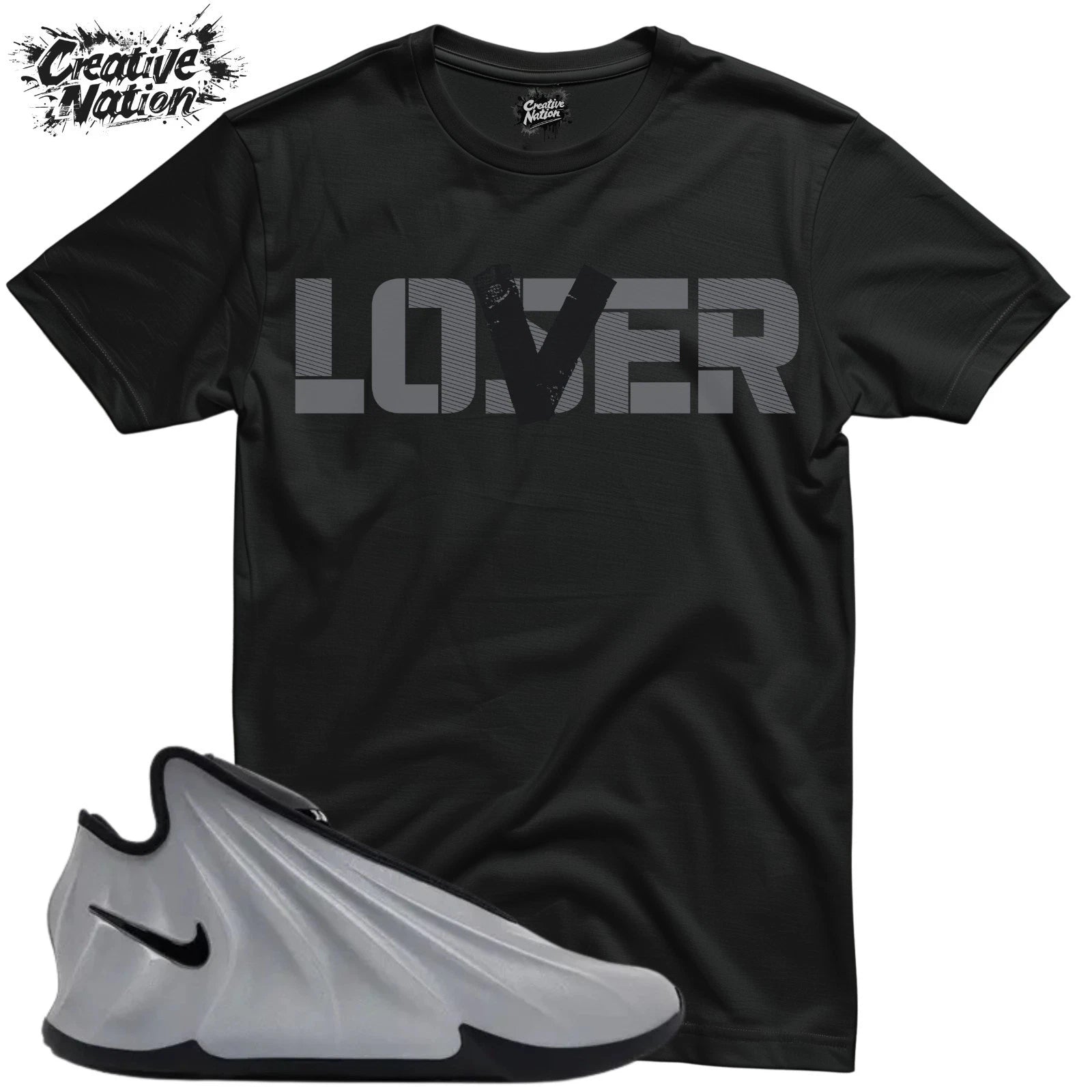 Shirt To Match Metallic Silver Unisex Tee Sneaker Shirt Lover Shirt For Sneaker