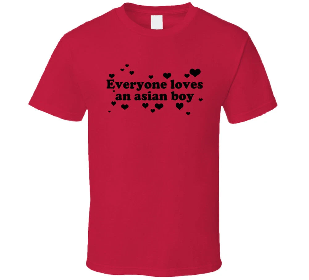 Everyone Loves An Asian Boy Funny Benchwarmers Popular Movie T Shirt