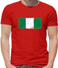 Bandiera Grunge Della Nigeria - Maglietta Da Uomo - Bandiera Del Paese Nigeriano
