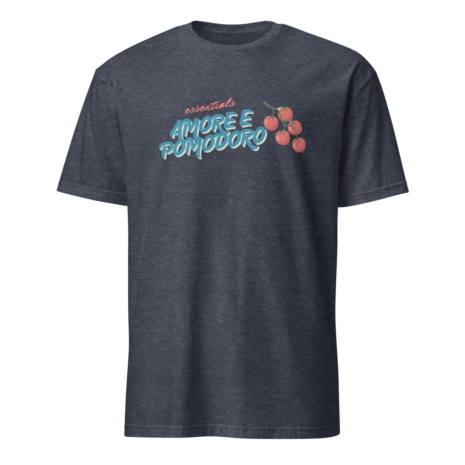 Amore e Pomodoro Italian Souvenir T-Shirt - Retro Tomato Girl Aesthetic Tee