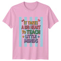 It Takes A Big Heart Womens T-Shirt Preschool Teacher Appreciation Gift For Her