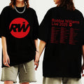 Robbie-Williams.  Trendy Tshirt - Music Hydee Park. Shirt, Robbie Uk Concert Tou