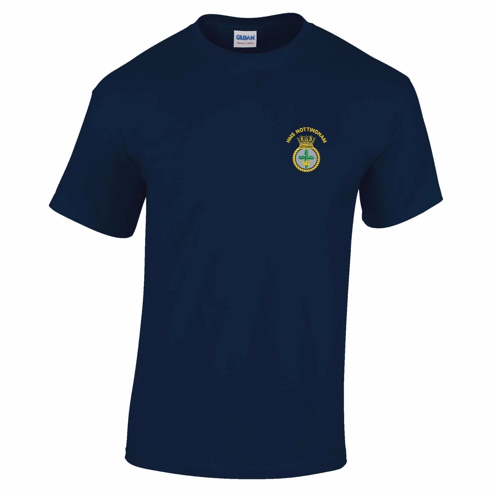 OFFICIAL HMS Nottingham Embroidered T-Shirt