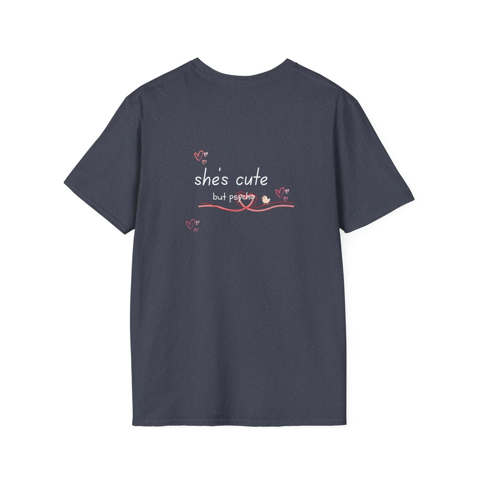 She's Cute But Psycho Shirt, Funny T-Shirt, Trendy Graphic Tee, Stylish Top