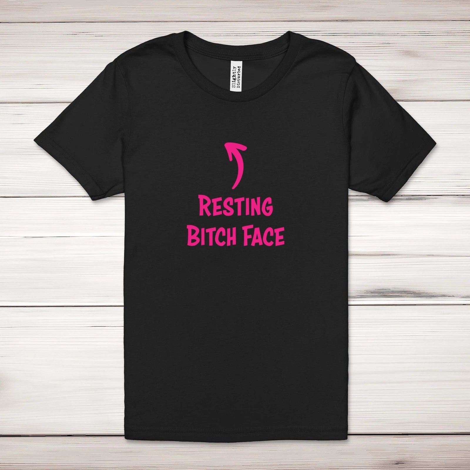 Resting B*tch Face Adult T-Shirt