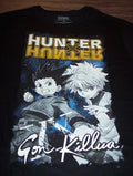 HUNTER X HUNTER Gon and Killua Anime T-Shirt MENS LARGE NEW