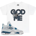 Shirt To Match 4 Military Blue Unisex Tee GOD Shirt Birthday Gift