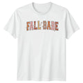 Fall Babe Womens T-Shirt Retro Autumn Aesthetic Fall Season Gift For Her