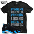 Shirt To Match 14 Black Blue Unisex Tee Sneaker Shirt Gym Shirt For Sneaker Tee