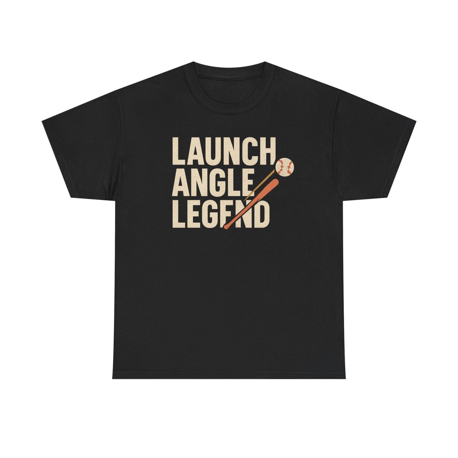 Launch Angle Legend Tee - Baseball Fan Shirt, Unisex Graphic Tee