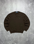90x Vintage Long Sleeve Polo Ralph Lauren Big Pony Mens L