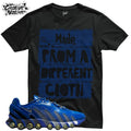 Shirt To Match Metallic Silver Unisex Tee Gym Shirt