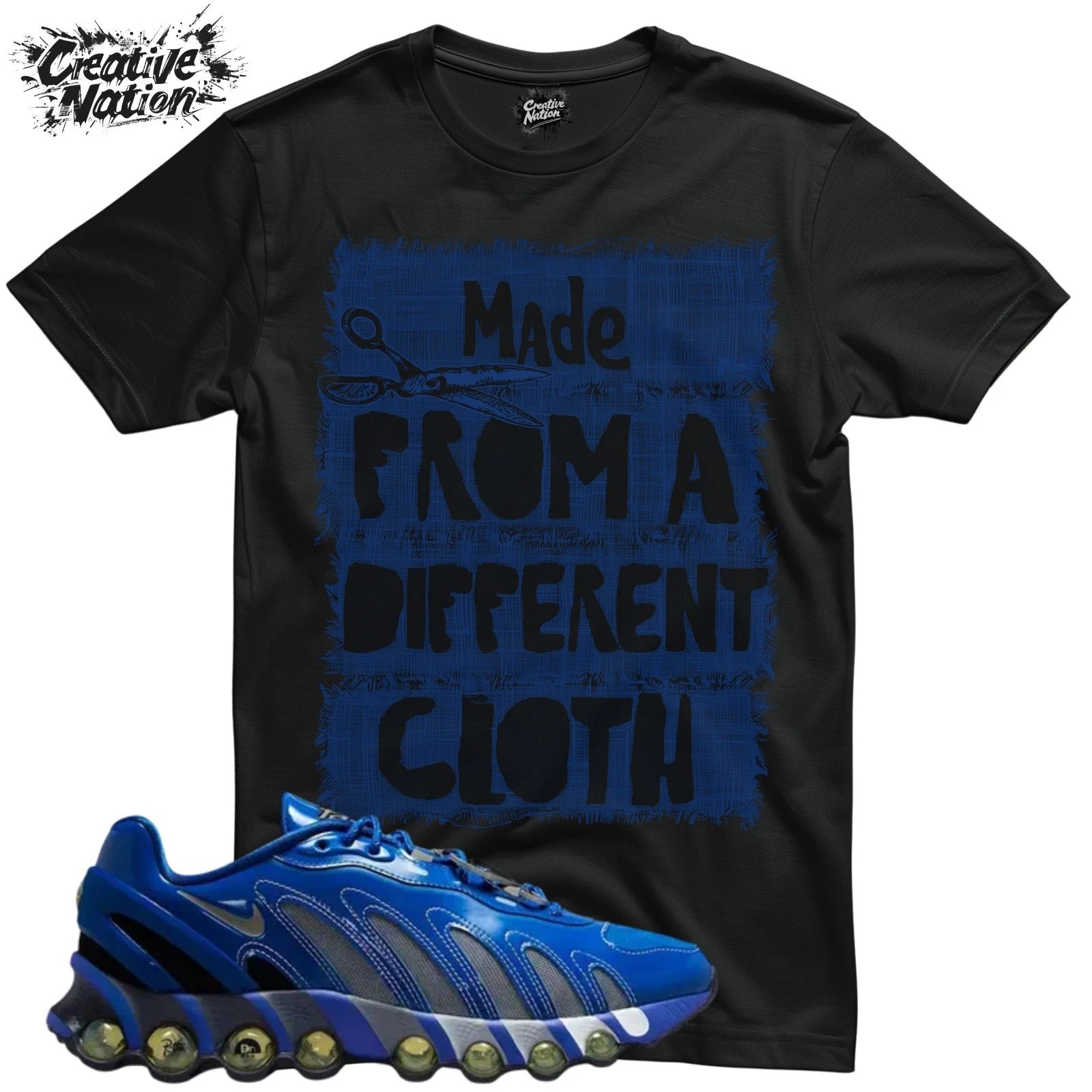 Shirt To Match Metallic Silver Unisex Tee Gym Shirt