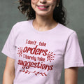 Unisex Funny Text Comfy  & Stylish T-Shirt | Classic Fit Humour Print Round Neck