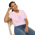 Watercolor Purple Butterfly T-Shirt | Minimal Cute Tee