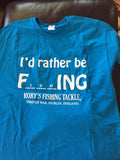 Rory's Fishing T-Shirt - Size XL - New
