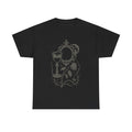 Gothic Floral Tee, Unisex Graphic T-Shirt, Vintage Aesthetic Clothing