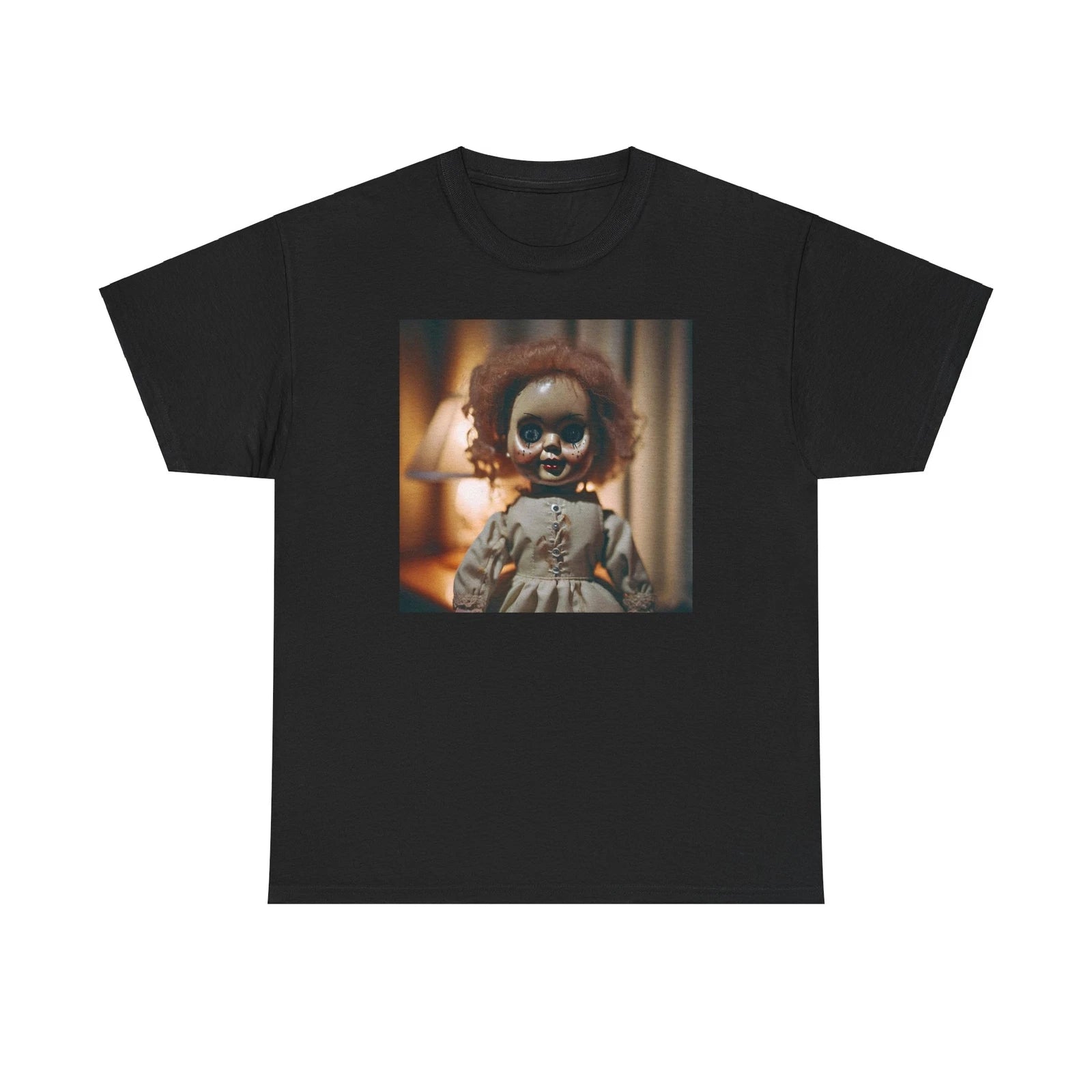 Doll T-Shirt Weirdcore Horror Aesthetic Creepy SpookyVibes Gothic