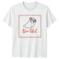 Bootiful Womens T-Shirt Cute Ghost Halloween Halloween Gift For Her
