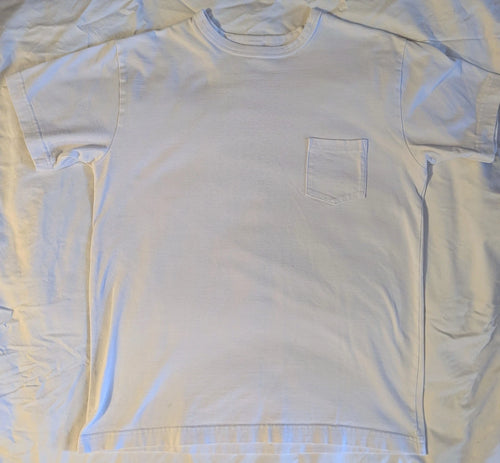 2 PACK 3sixteen White T Shirt Men’s Large Heavyweight 100% Cotton Made In USA