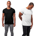 Urban Classics Turnup Tee Top T-Shirt For Men Jersey Round Neck