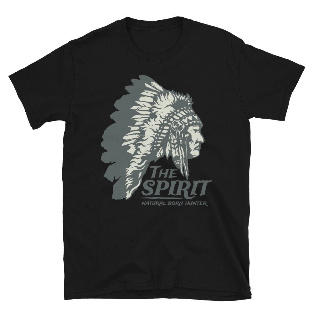 Natural Born Hunter Graffiti Art Protest Classic Fit T-Shirt