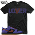 Shirt To Match SB Dunk Low Persian Violet Unisex Tee Sneaker Shirt Lover Shirt
