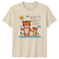 Best Daddy Ever Tiger T-Shirt, Cute Fathers Day Gift For Dad