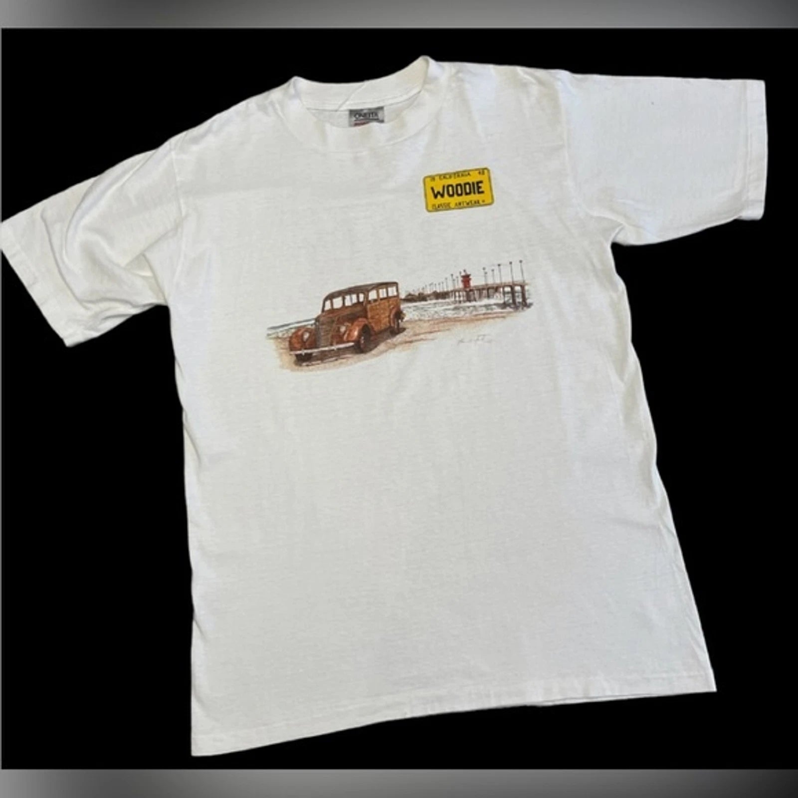 California classic artwear Woodie Tee Shirt