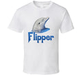 Flipper Head 90s Dolphin Kids Tv Show T Shirt