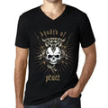 Men's Graphic T-Shirt V Neck Shades Of Peace Eco-Friendly Limited Edition