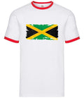 Jamaica Grunge Stil Flagge - Herren Ringer - Jamaikanisch Love