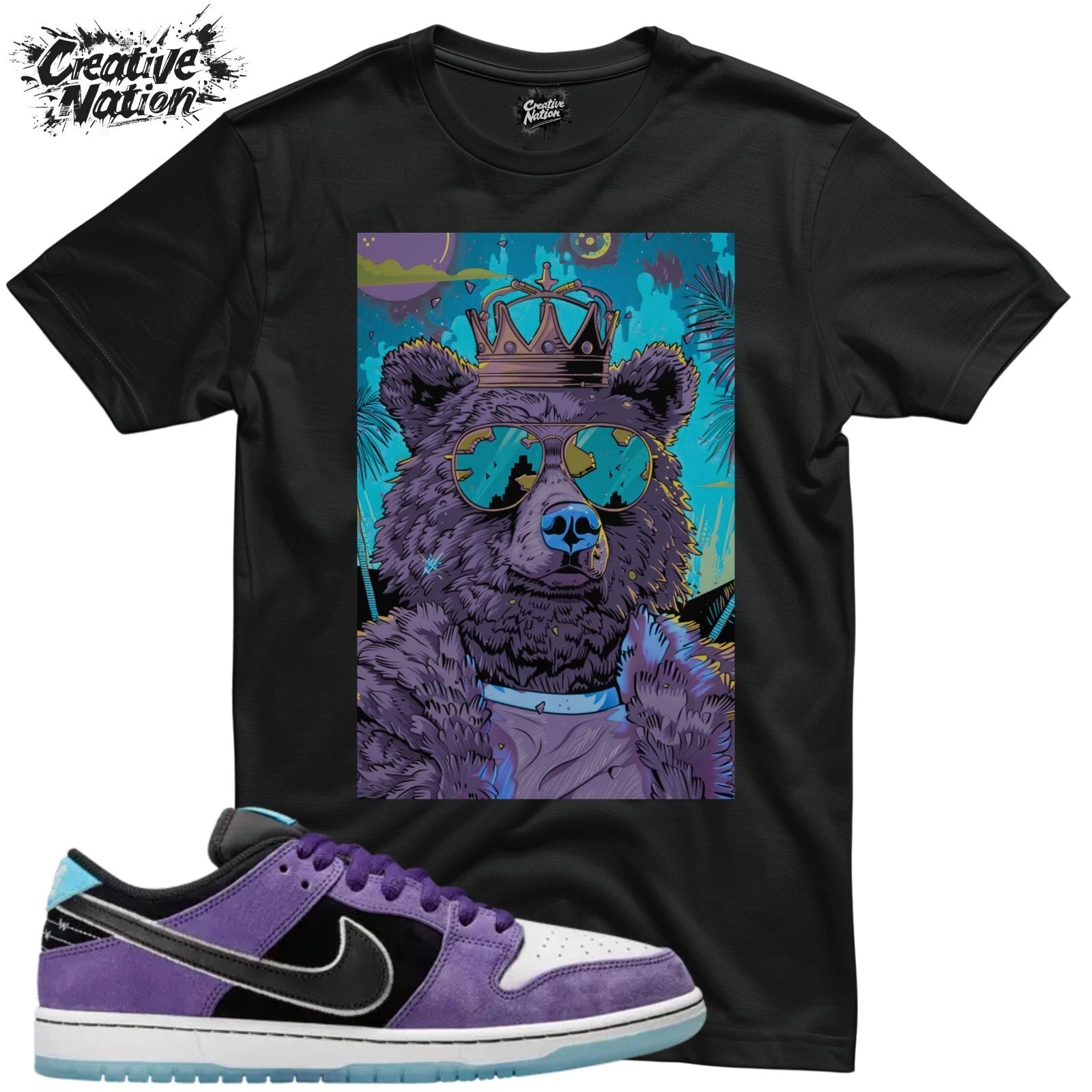 Shirt To Match SB Dunk Low Hayley Unisex Tee Sneaker Shirt Bear Shirt