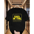 Men'S Trendy Creative English Print Short-Sleeve T-Shirt