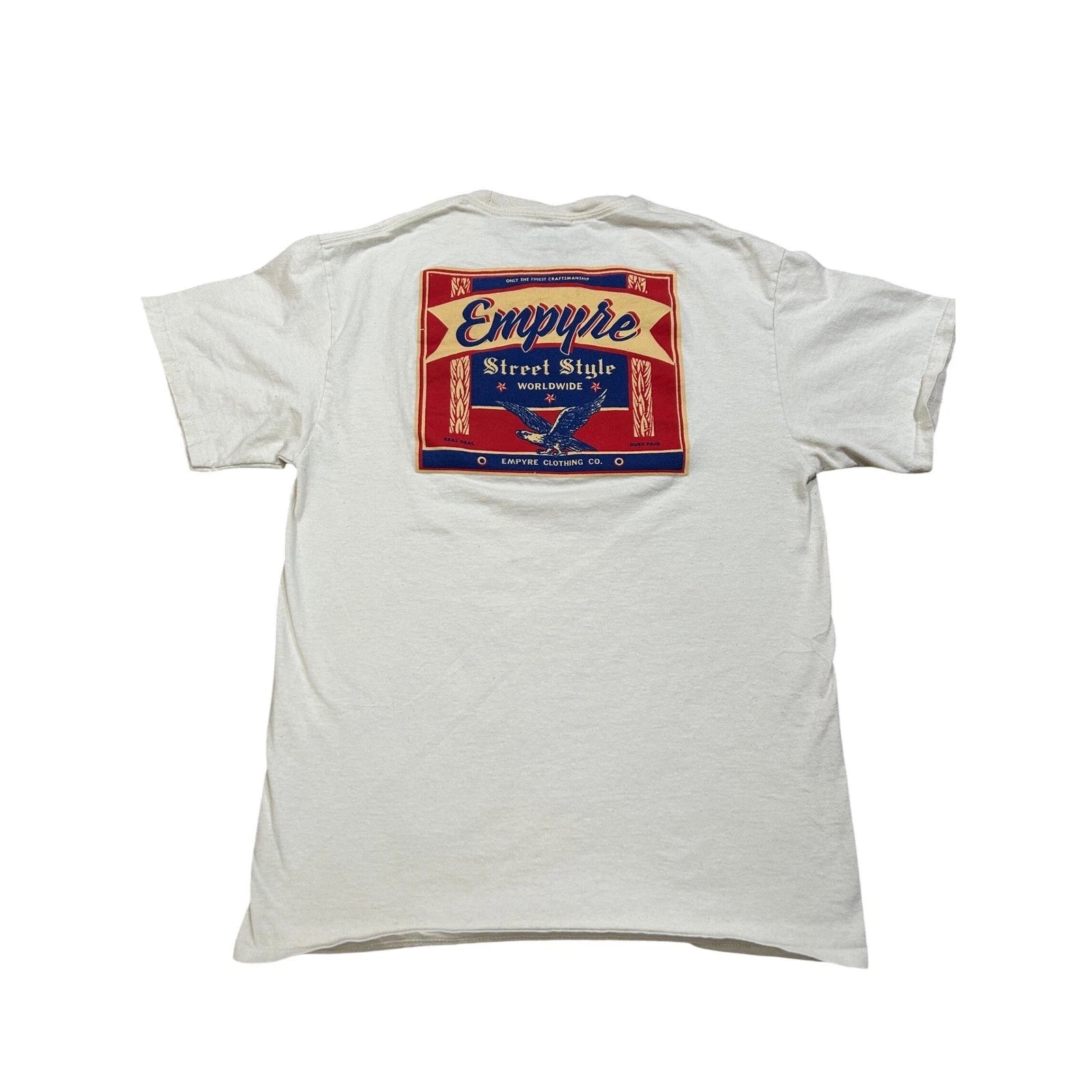 Empyre Street Style Worldwide Graphic Print T-Shirt Mens Medium
